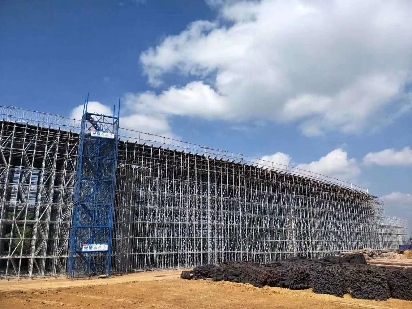 盤扣腳手架搭建周期短，經(jīng)濟(jì)效益好！